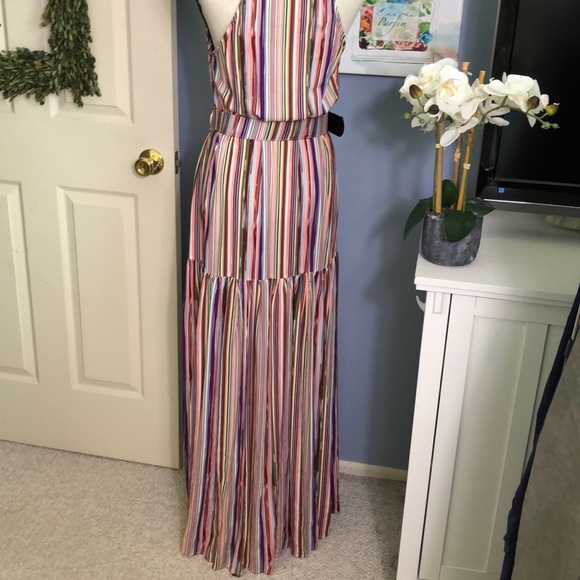L’Atiste multicolored striped racer back maxi - Picture 6 of 8